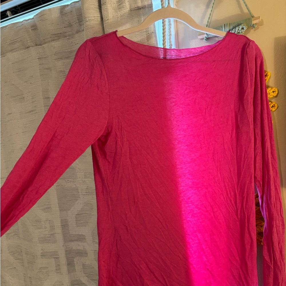 large intimissimi sheer cashmere top